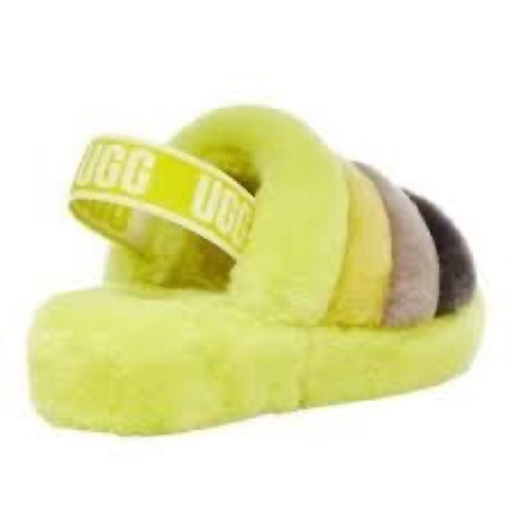 UGG Women's Fluff Yeah Slides Slippers - Picture 4 of 6